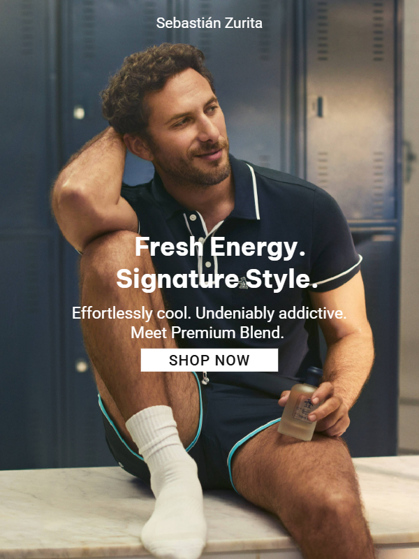Premium Blend Eau de Toilette with Sebastien Zurita